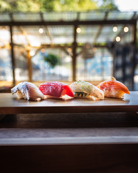 nigiri on bar