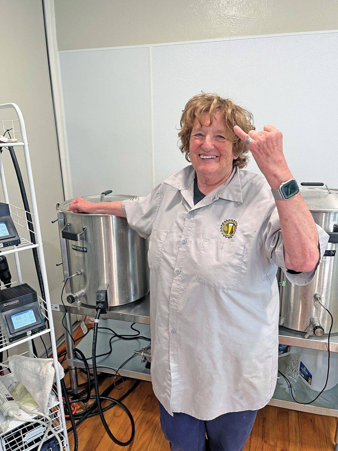 Nancy Noll homebrewer