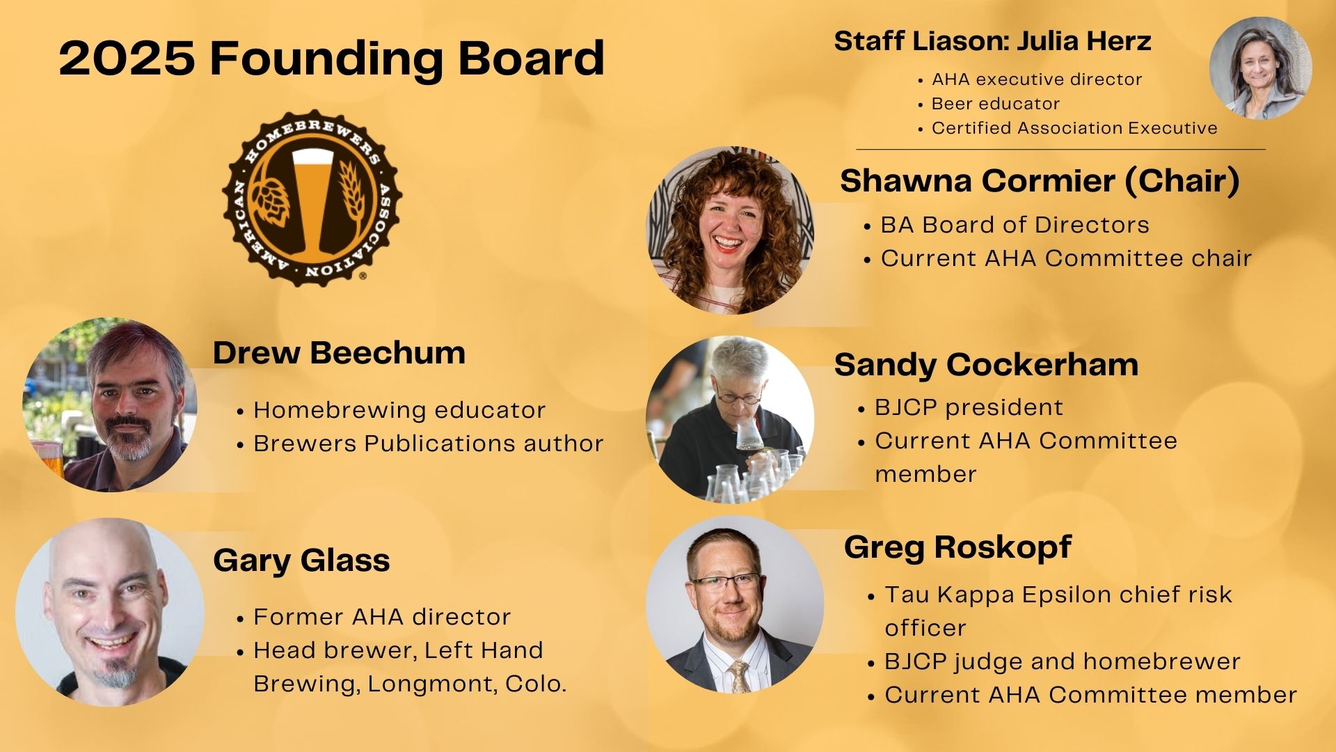 AHA Founding Board 2025